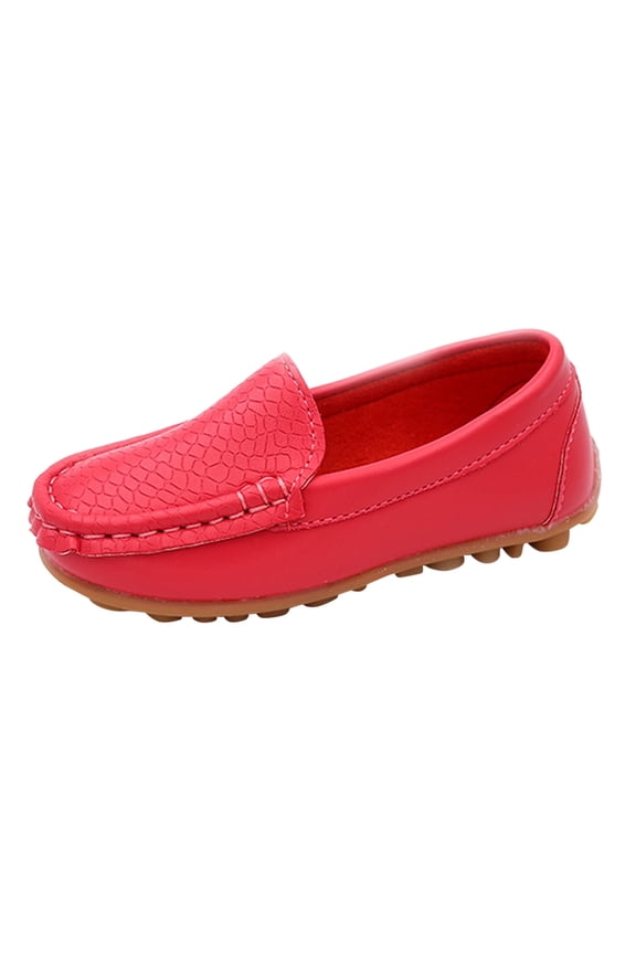 Celivon Toddler Little Kid Boys Girls Soft On Loafers Dress Flat Shoes Boat Shoes Casual Shoes Size 13 T
