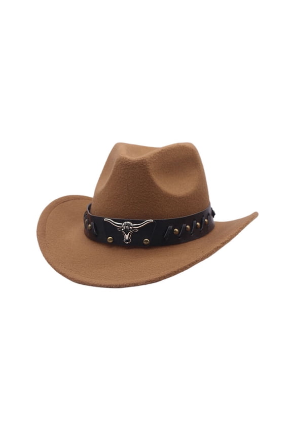 Women Cowboy Hat Vintage Western Casual Riding Wide Brim Travel Loose Cap Outdoor Camping Hat