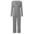 thumbnail image 1 of Celivon Womens Maternity Nursing Pajama Set Breastfeeding Sleepwear Set, 1 of 2