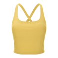 thumbnail image 1 of Wxolcjlv Womens Sports Bras Cami Bra Racerback Tank Top Strappy Shockproof Running Fitness Full Coverage Vest Underwear Yoga Everyday Bra Size S-L, 1 of 8