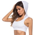 thumbnail image 1 of Celivon Womens Sports Bras Drying Running Mesh Sleeveless Quick Hood Full Coverage Vest Underwear Yoga Everyday Bra, 1 of 9