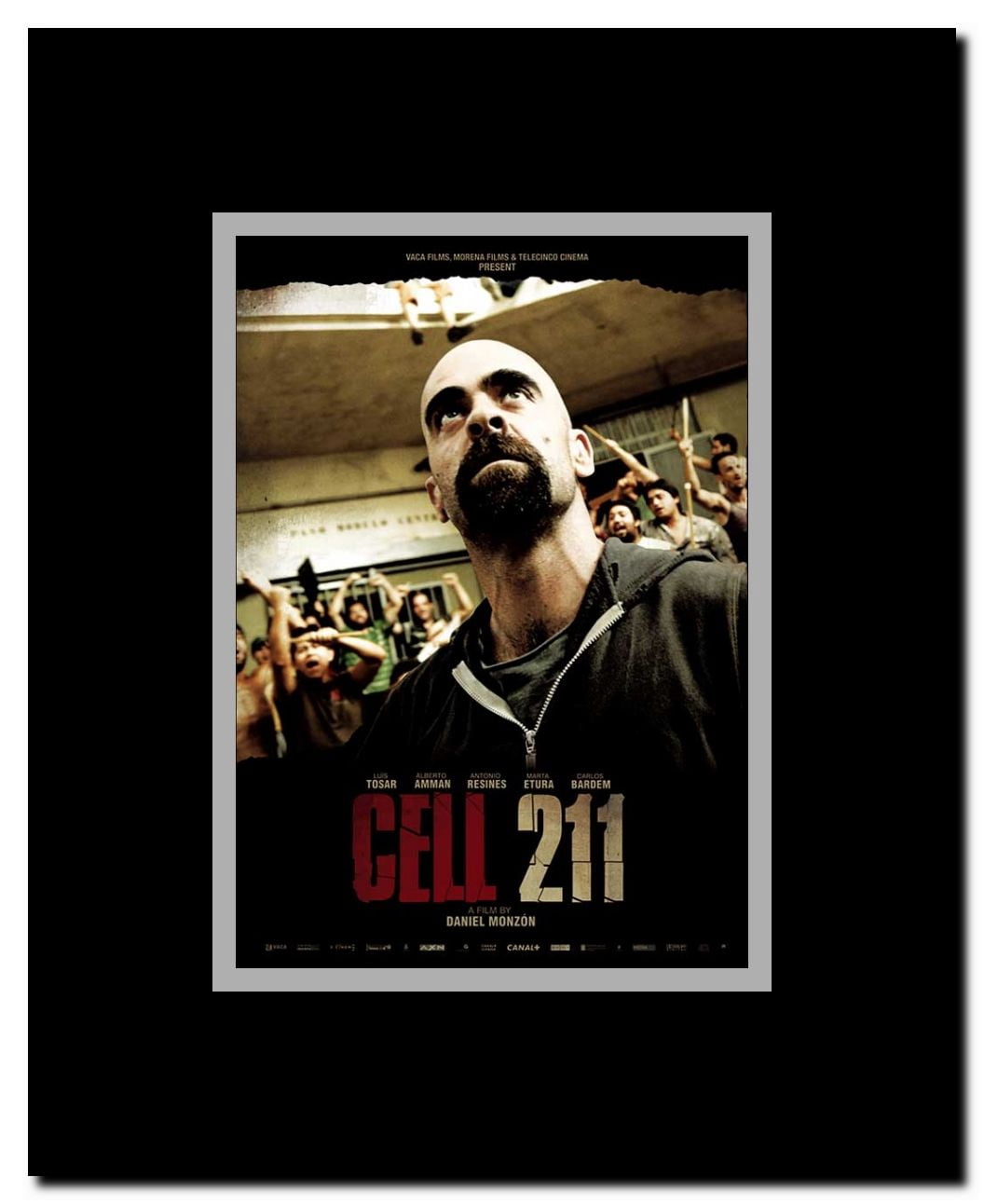 Cell 211 Framed Movie Poster