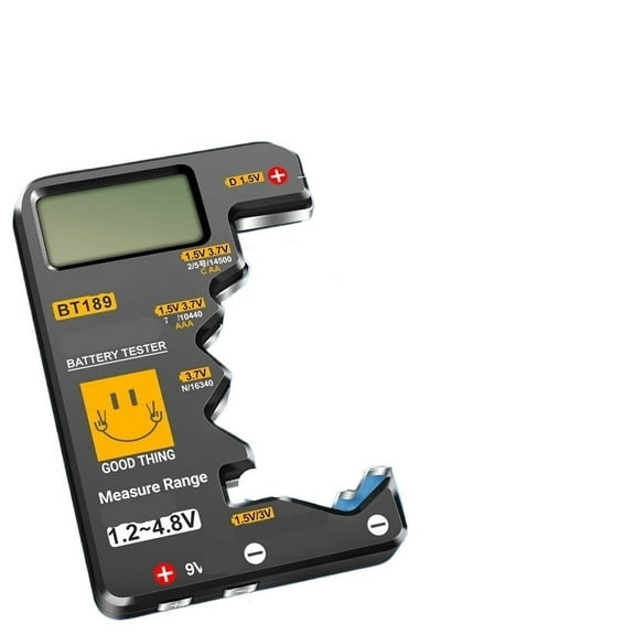 Cell Battery Tester LCD Display Battery Checker Universal Power Bank Detector Voltage Tester