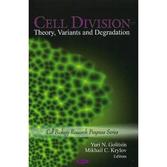Cell Biology Research Progress: Cell Division (Hardcover)