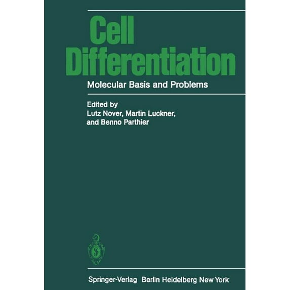 Cell Differentiation: Molecular Basis and Problems, (Paperback)