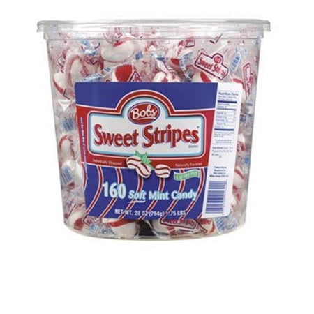 Cell Distributors Sweet Stripes Soft Mint Candy Tub