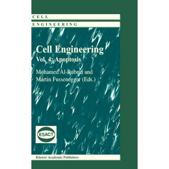Cell Engineering Cell Engineering: Apoptosis, Book 4, (Hardcover)