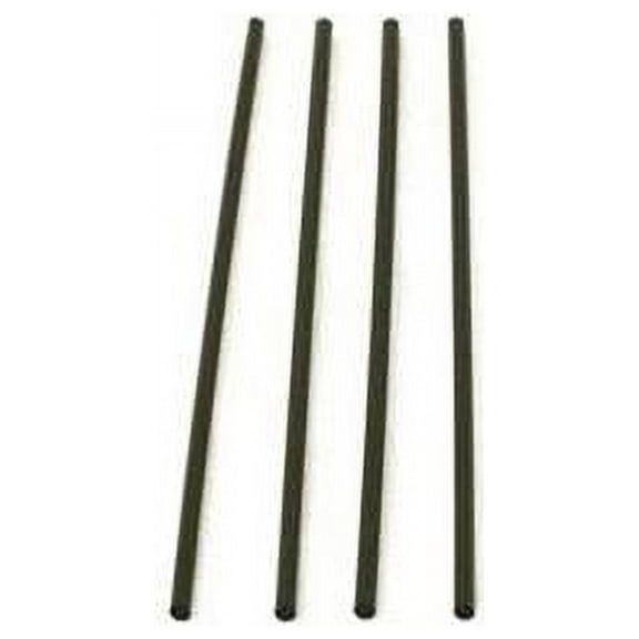 Bunzl M9260035 8 Black Stirrer Straws - 5000 / CS"