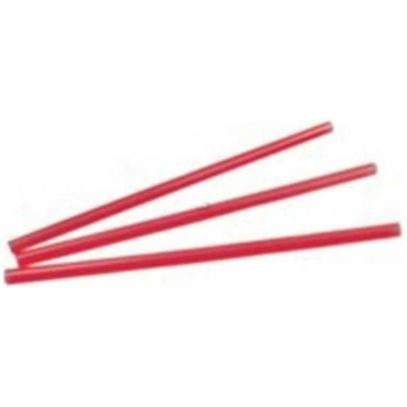 Cell O Core Red Wrapped Jumbo Straw, 10.25 inch -- 2000 per case.