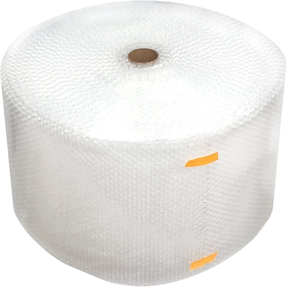 Cell Packaging 700ft x 12" Small Bubble Cushioning Wrap 3/16, Perforated Every 12"