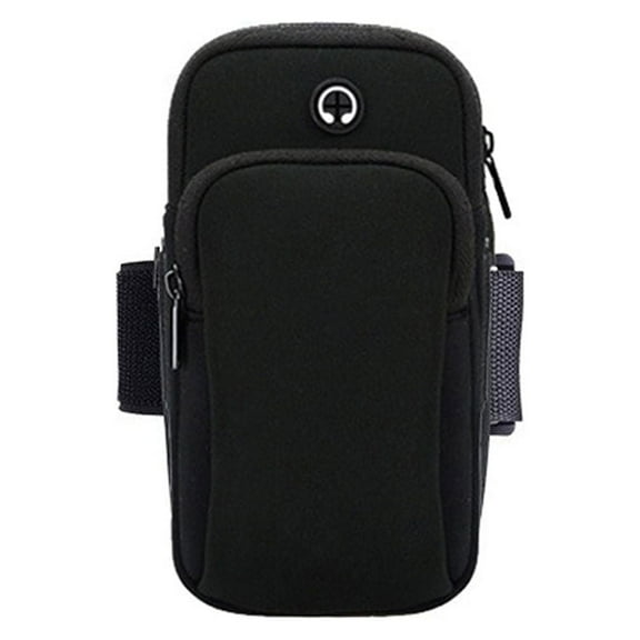 Cell Phone Armband Key Bag Adjustable Armband Fitness Phone Bag Running Wrist Bag (6.5 inches)