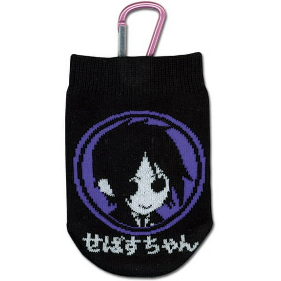 Cell Phone Bag - Black Butler - New Sebastian Knitted Pouch Anime ge17108