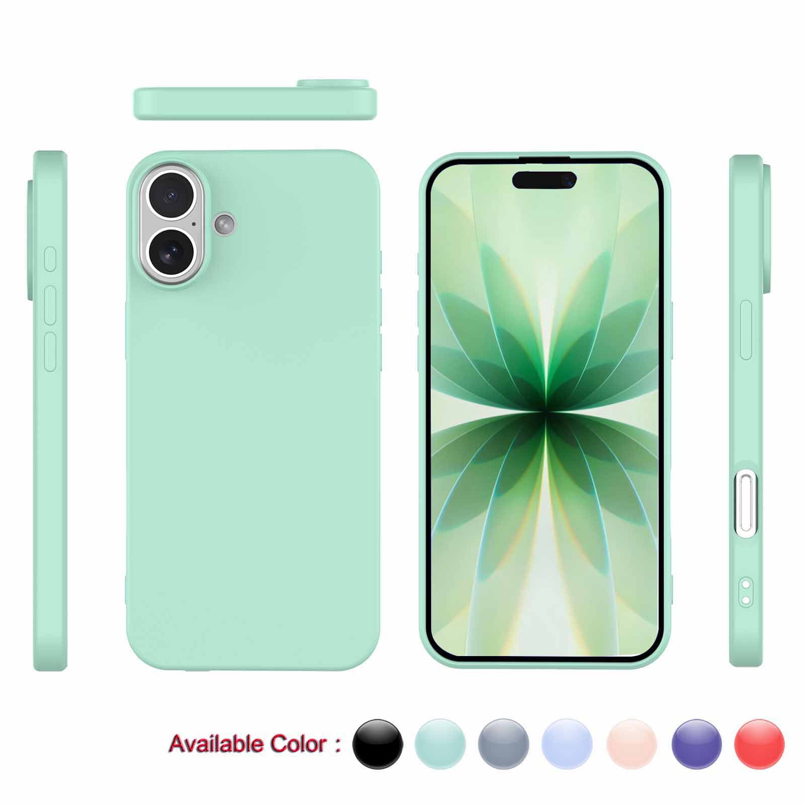 Cell Phone Basic Cases for iPhone 17,17 Pro,17 Air,17 Pro Max, Liquid ...