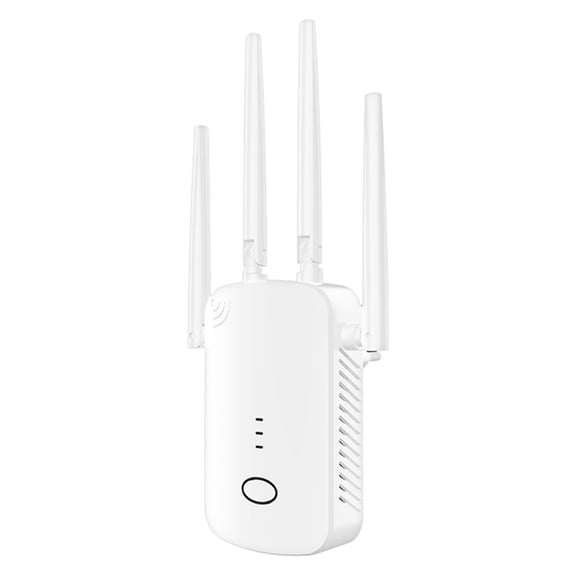 Cell Phone Booster For Home WiFi Extender Booster 1200Mbps WiFi Booster Range Extender 5.8GHz/2.4GHz Dual Band WiFi Repeater Wireless/Wired Internet Booster Repeater/AP Mode Wider Range for Home