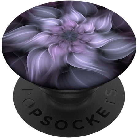 Cell Phone Button Pop Out Holder Cute Purple Galaxy Flower PopSockets PopGrip: Swappable Grip for Phones & Tablets
