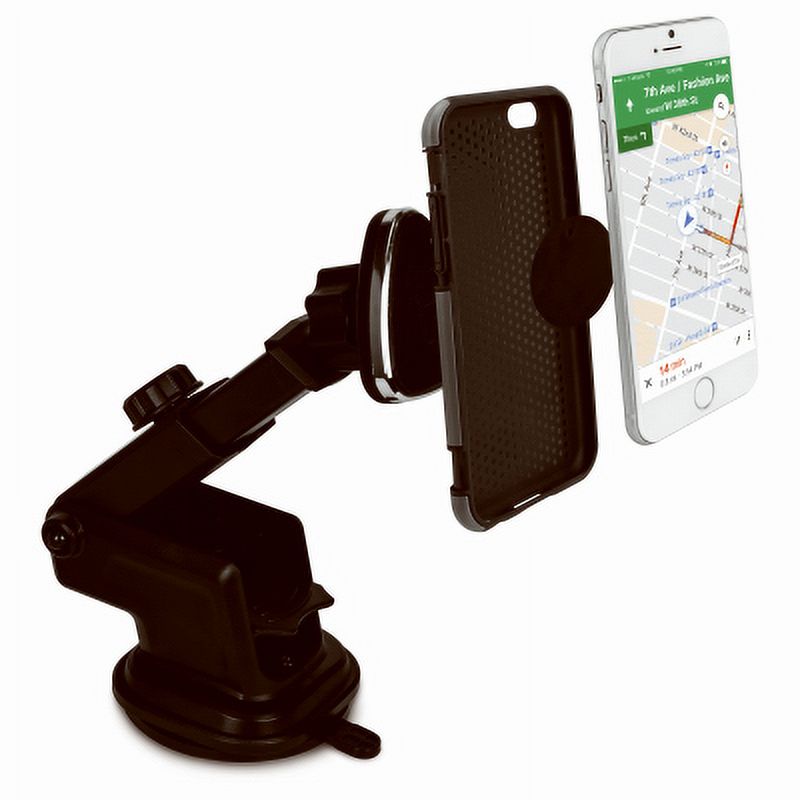 Cell Phone Car Holder, Dash Mount, Lifewerks Tech, IHCM172B
