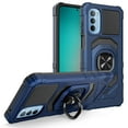 thumbnail image 1 of SPY Case for Moto G Stylus 2022 Case, Moto G Stylus 4G 2022 Case with Tempered Glass Screen Protector Car Mount Ring Kickstand Shockproof Phone Case - Blue, 1 of 7