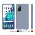 thumbnail image 1 of Cell Phone Cases for 6.5" Samsung Galaxy S20 FE 5G, Njjex Liquid Silicone Gel Rubber Shockproof Case Ultra Thin fit Galaxy S20 FE 5G Case Slim Matte Surface Cover for Galaxy S20 FE 5G 2020 -Gray, 1 of 9