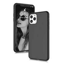 Cell Phone Cases For 6.5" iPhone 11 Pro Max, Njjex Liquid Silicone Gel Rubber Shockproof Case Ultra Thin Fit iPhone 11 Pro Max Case Slim Matte Surface Cover For Apple iPhone 11 Pro Max 2019 -Black