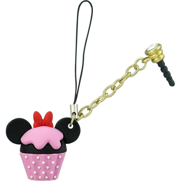 Cell Phone Charm - Disney - Minnie Mouse Cup Cake New Gifts Toys