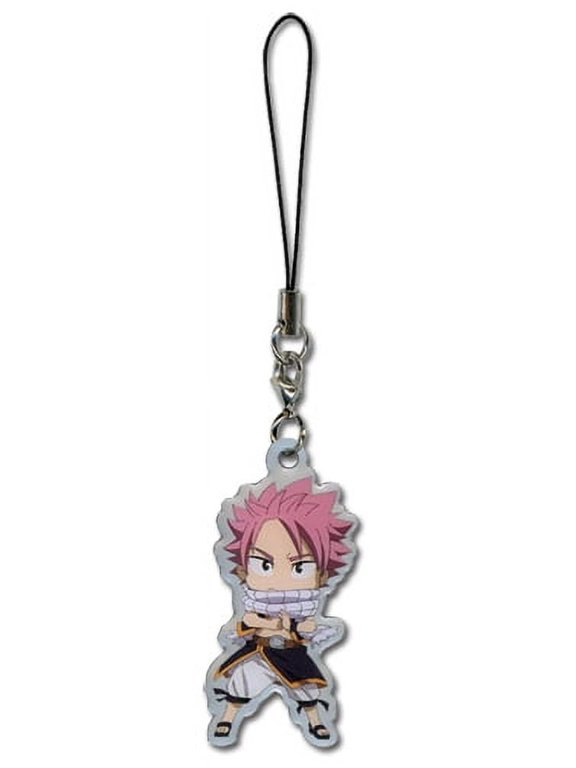 Cell Phone Charm - Fairy Tail - New Natsu Metal Anime Licensed ge6340