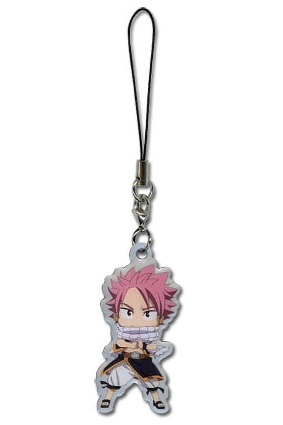 Cell Phone Charm - Fairy Tail - New Natsu Metal Anime Licensed ge6340