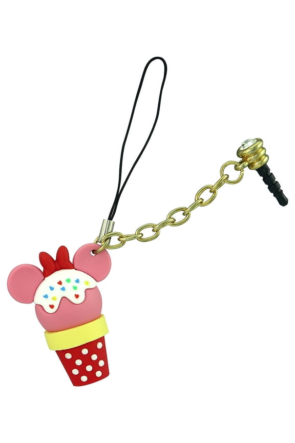 Cell Phone Charm - Minnie Mouse Ice Cream D-Lish Treats Phone Charm 25049