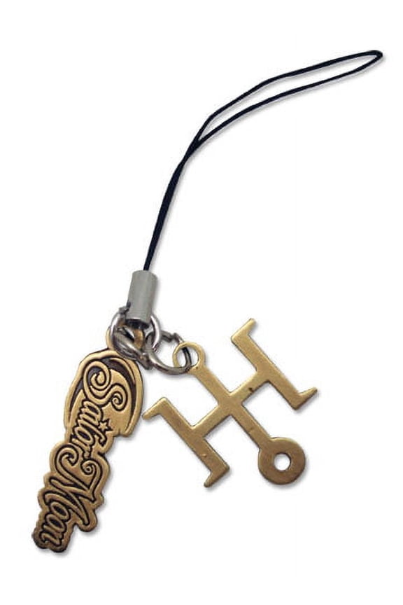 Sailor Moon Uranus Logo Anime Cell Phone Charm Keychain GE-17019