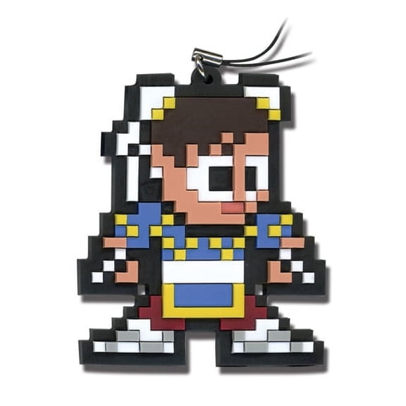 Cell Phone Charm - Street Fighter IV - New Chun-Li 8-Bit Toys Anime ge8644
