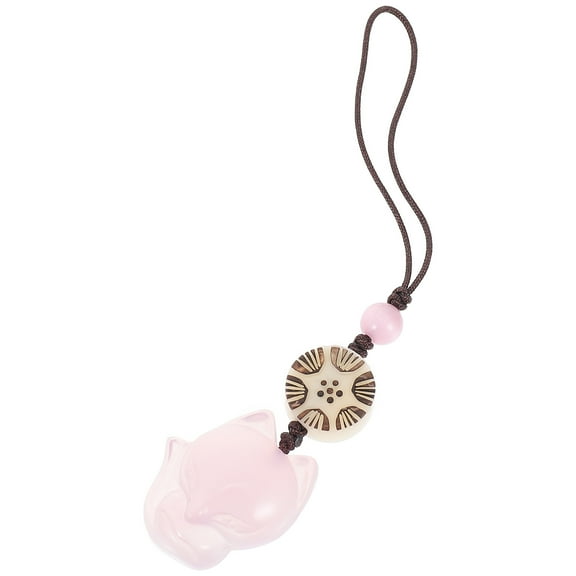 Hytrove Fox Shaped Phone Charm Lavender for Young Adults Daily Use 1Pack 3.7X0.8In