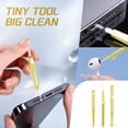 thumbnail image 1 of Cell Phone Cleaning Kit, Anti-Clogging Nylon Brush with Hook Tip Cleaner, Dust Lint Remover for Charging Port, Speaker, Earpiece, Laptop Keyboard Electronics Maintenance Tool, 1 of 5