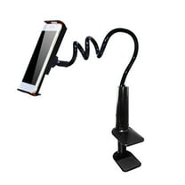 Cell Phone Clip on Stand Holder with Grip Flexible Mount Clamp Used for Bed Desktop for X/8/7/6/6S