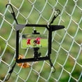 thumbnail image 1 of Cell Phone Fence Mount with Shade, Game Changer Mounting Kit for Phone, GoPro, Mevo Start and Other Action Cameras, for Recording Baseball, Football, Rugby, Softball, Hockey and Tennis Games (Black), 1 of 13