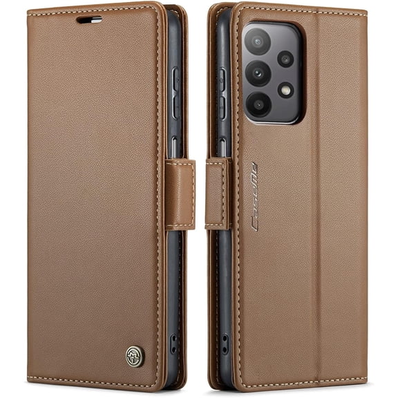 Cell Phone Flip Case Cover Wallet Case Compatible with Samsung Galaxy A23,Magnetic Flip Leather Wallet Phone Cover [TPU Shockproof Interior Case] Compatible with Samsung Galaxy A23,Blue