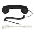 Cell Phone Handset USB C Radiation Proof Vintage Phone Handset with 3.5