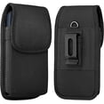 thumbnail image 1 of Cell Phone Holster for  17 16 Pro Max,  Galaxy Ultra S25 S24 S23 S22 S21 Note 20+ Plus Note 10+ A23 A13 A21 A54 5G  Pixel Pro Case with Belt Clip (Fits Phone with Case ), 1 of 6