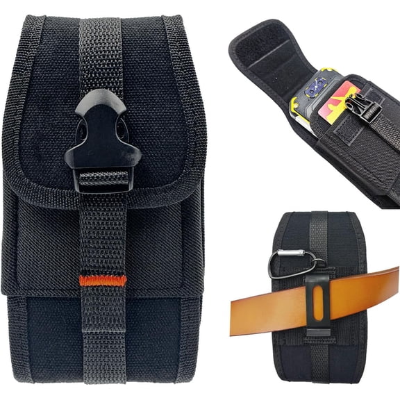 Belt Clip Phone Holder,Cell Phone Holster for iPhone17 16 15 14 13 12Pro Max,Galaxy S24 Ultra,S24 Plus,Heavy Duty Buckle Closure.