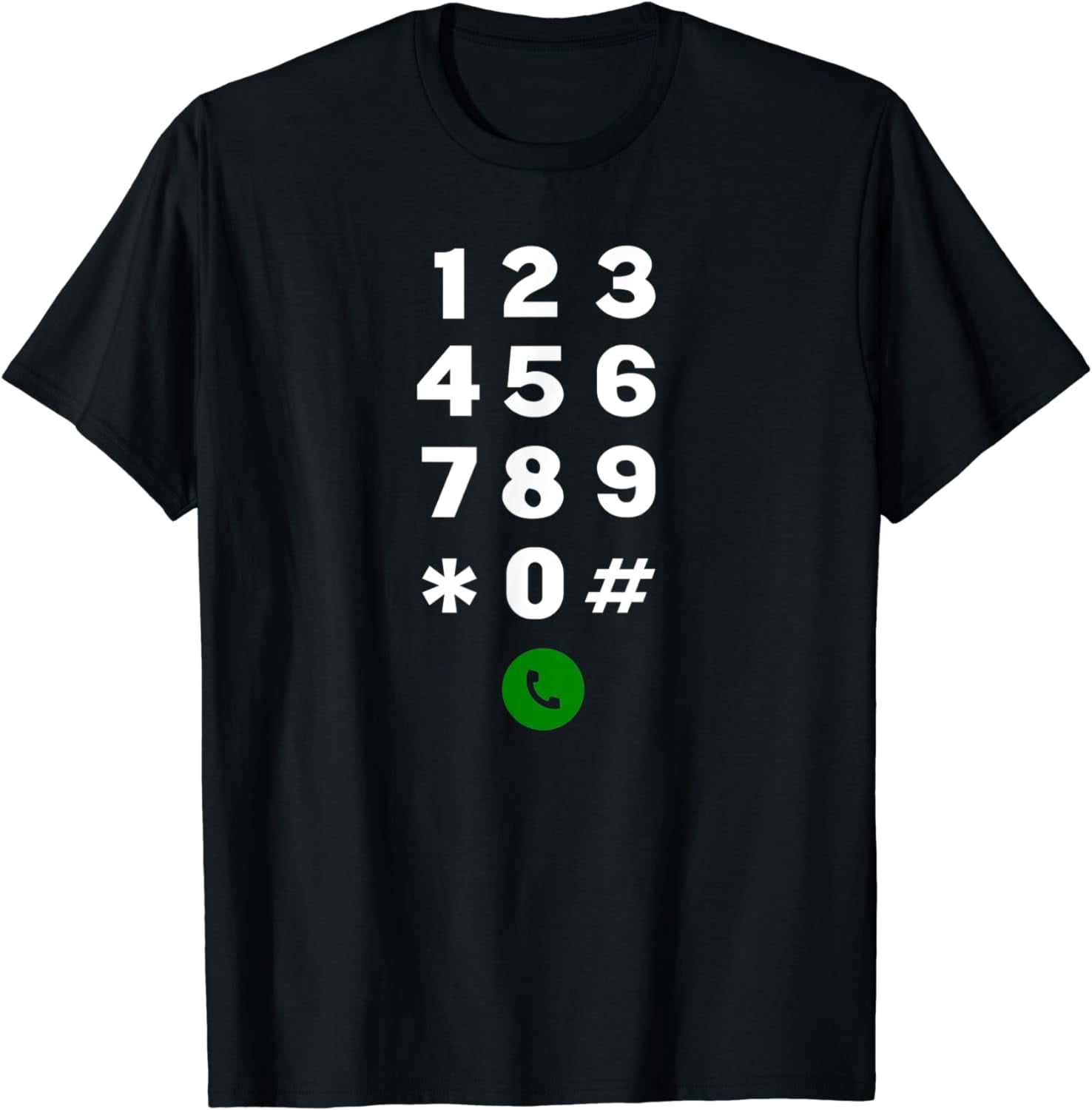 Cell Phone Keypad Simple Halloween Costume Mobile Smartphone T-Shirt ...