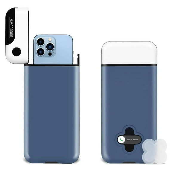 Cell Phone Lock Box With Timer Phone Jail, Timer Lock Box for Phone Mobile Phone Safe Locking Case Self-control Timed Locker Box for Phone, Help To Be Self-discipline And Focus To Achieve Goals Q4K8