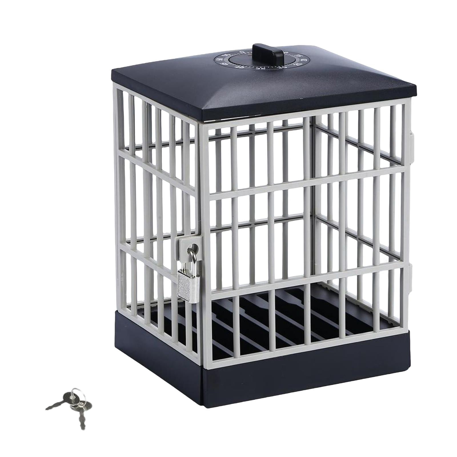 The Coupon deal of  Cell Phone Lock Box with Phone Jail Prison Multi Function for Gadget Black Gray