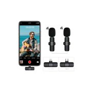 Cell Phone Microphone Booster Remote Wireless Microphone for cell phones For Android USB-C interface