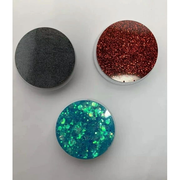 Cell Phone Mounts Finger Grips - Handmade - You Choose Color - Add Your Name.