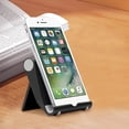 thumbnail image 1 of Cell Phone Multi-Angle Stand Holder Mount Cradle Organizer Charger Station Tablet Desktop Bed Office School Kitchen Travel Foldable Portable Adjustable Universal Smartphones, 1 of 7