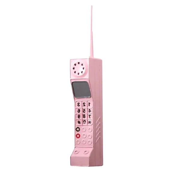Retro Brick Cell Phone Model, Vintage Prop for Photography, Stage & Home Decor