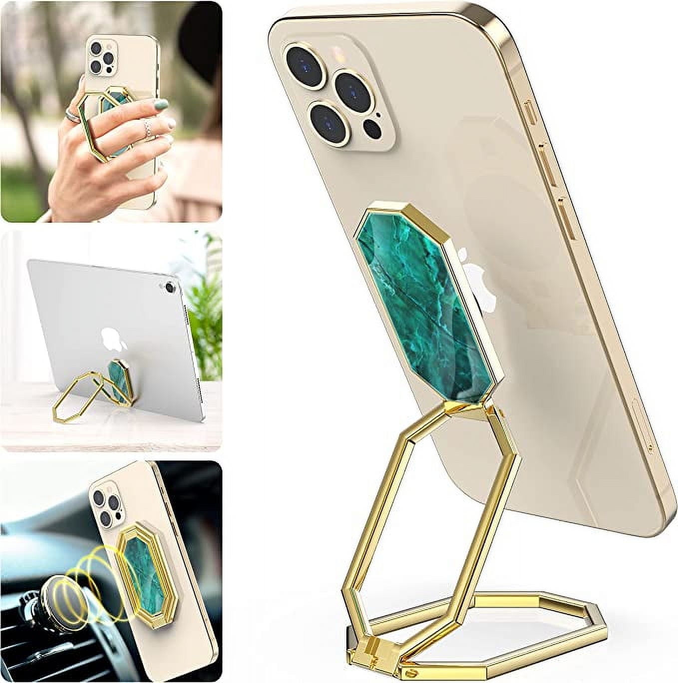 Metal Cell Phone Finger Ring Stability Holder Back Stand Collapsible Hand  Grip Knob Loop Car Mount Hook Kickstand 360 for iPhone Samsung Galaxy Mobile  Cute Accessories - Walmart.com
