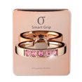 thumbnail image 1 of Cell Phone Ring Holder & Grip with Luxury Oktant Crystal Universal Kickstand Compatible with All Major Smartphones | Charlotte (Rose Gold - Light Rose), 1 of 6