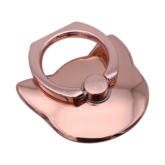 Cell Phone Ring Holder Metal Finger Grip Finger Kickstand 360° Rotation Universal Finger Ring Phone Grip Compatible With All Smartphone Disposable Phones for International Travel Prop Phone Tripod