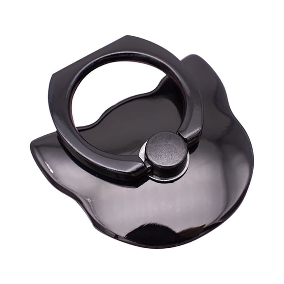 Cell Phone Ring Holder Metal Finger Grip Finger Kickstand 360° Rotation Universal Finger Ring Phone Grip Compatible With All Smartphone Disposable Phones for International Travel Prop Phone Tripod