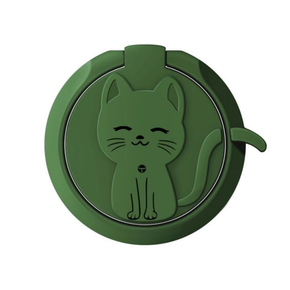 Cell Phone Ring Holder Stand, Smile Kitty Phone Ring Holder 360° Rotation Finger Ring Grip Phone Ring Stand