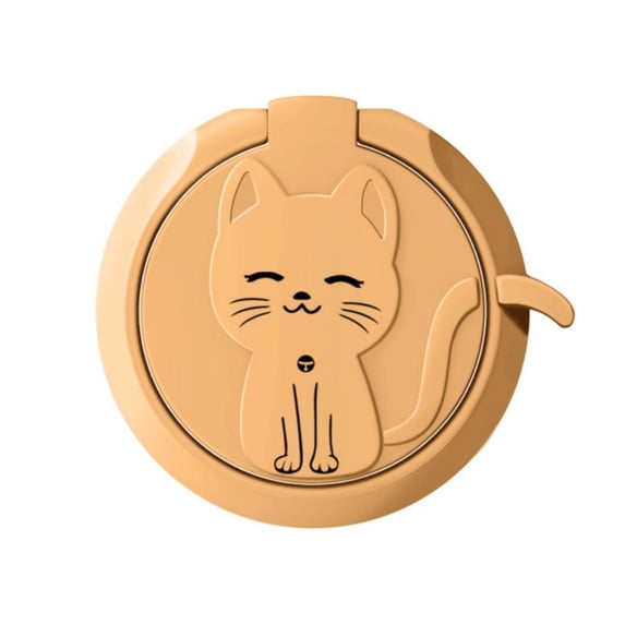 Cell Phone Ring Holder Stand, Smile Kitty Phone Ring Holder 360° Rotation Finger Ring Grip Phone Ring Stand